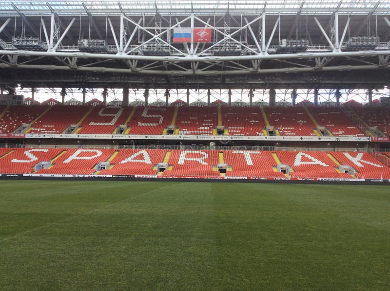 Spartak Stadium (Otkritie Arena) in Moscow – Stock Editorial Photo