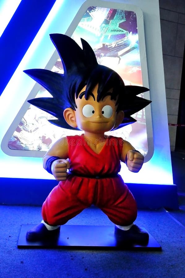 Tokyo Japan 10092019 Filho Goku De Bola De Dragão Em Posição Silenciosa Com  Sua Bengala Mágica Fotografia Editorial - Imagem de fotografia, loja:  176267807