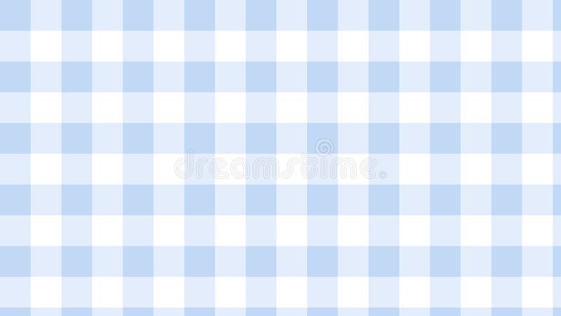 tartan azul pastel estético, guingão, xadrez, damas, ilustração de