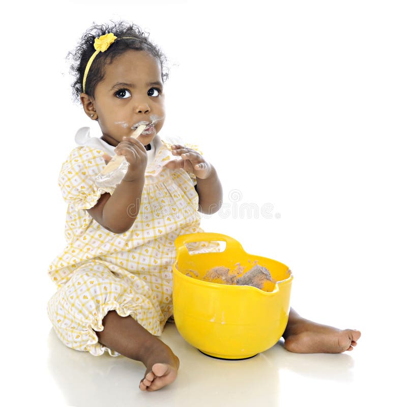 Beau Bebe Noir Image Stock Image Du Mignon Fond Enfant