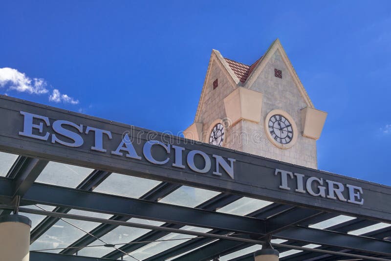 Estacion Tigre Argentina royalty free stock images