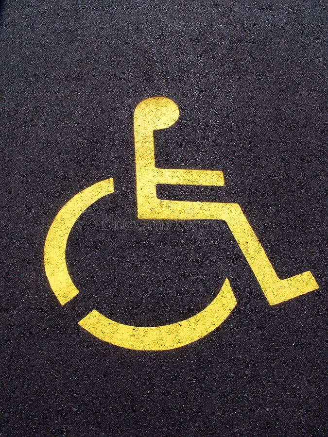 Estacionamento da cadeira de rodas