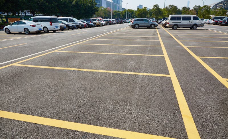 Estacionamento do parque de estacionamento