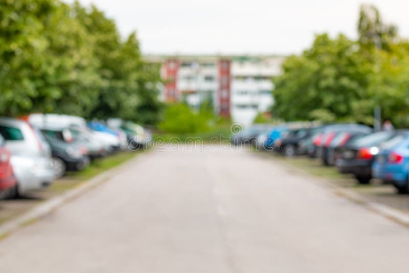 Estacionamiento al aire libre imágenes de archivo libres de regalías Estacionamiento al aire libre imágenes de archivo libres de regalías