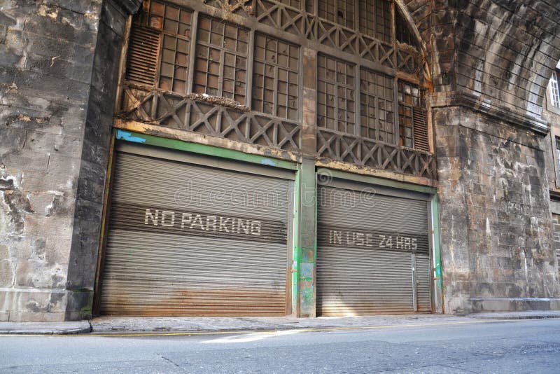 Estacionamiento prohibido fotografía de archivo libre de regalías Estacionamiento prohibido fotografía de archivo libre de regalías