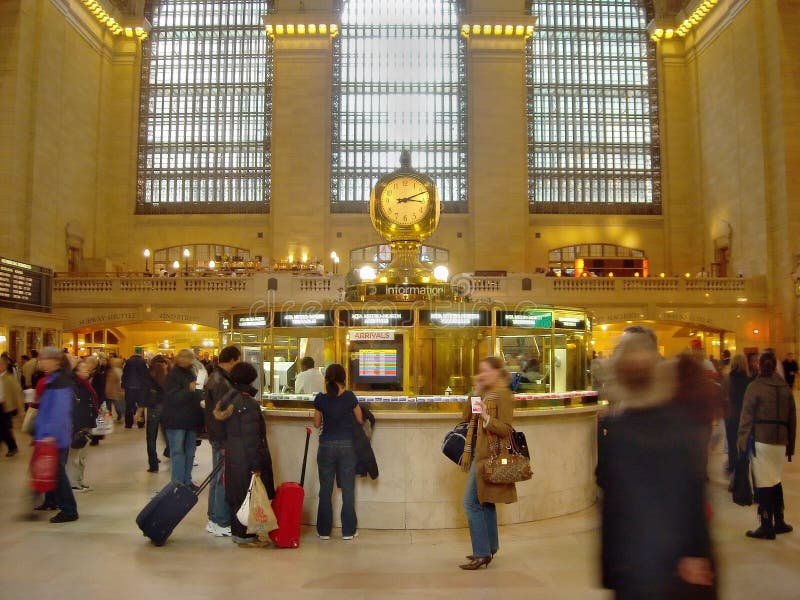 Friday afternoon rush at Grand Central Station, New York USA. Friday afternoon rush at Grand Central Station, New York USA