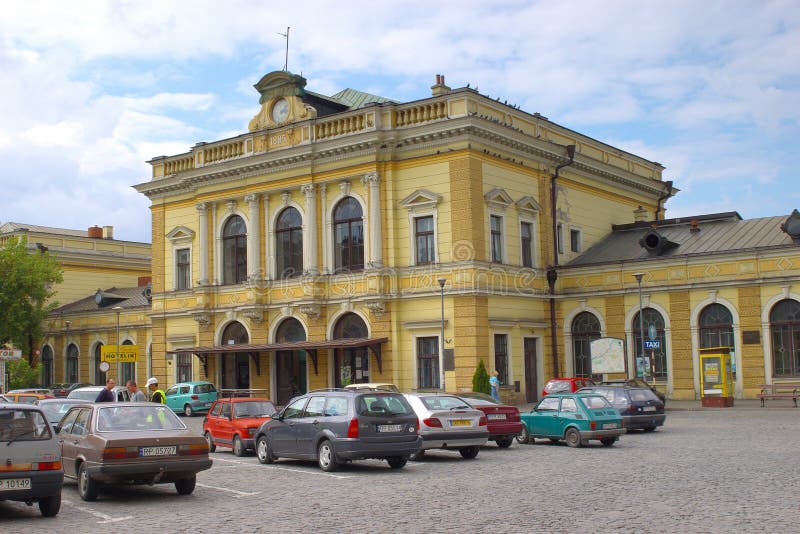 Estación de tren principal de Przemysl, Polonia