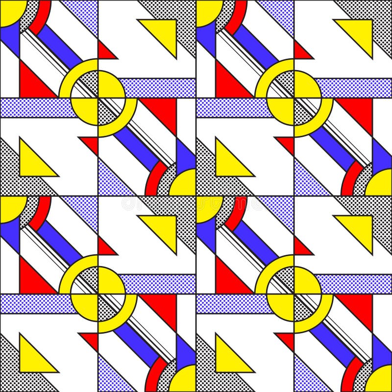 Estallido Art Pattern stock de ilustración Estallido Art Pattern stock de ilustración