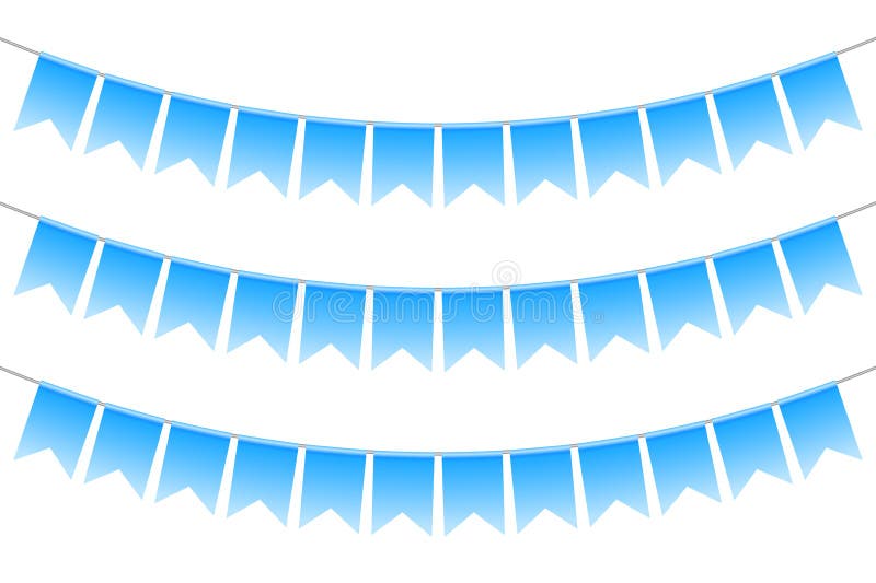 Bandeirinhas ilustração royalty free