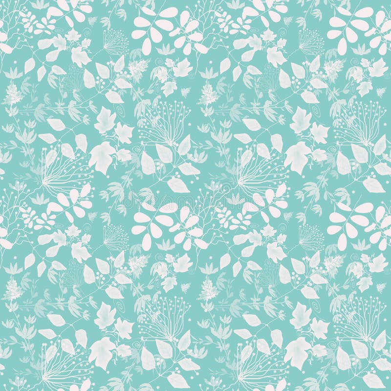 Estampado de flores inconsútil stock de ilustración Estampado de flores inconsútil stock de ilustración