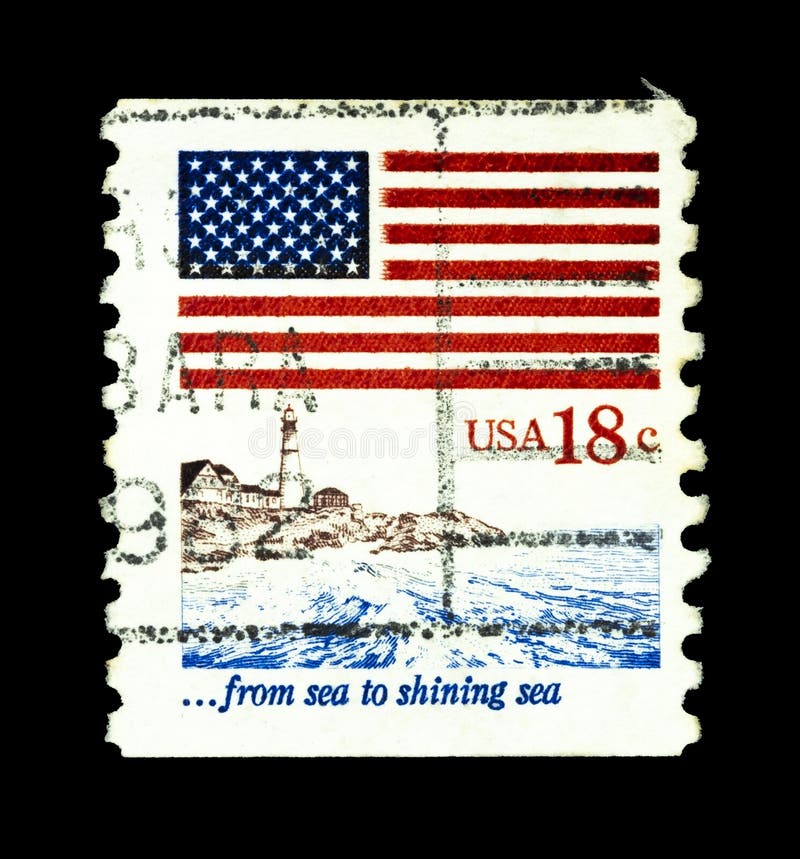 American estampilla postal, correo aéreo de los Estados Unidos Fotografía de  stock - Alamy