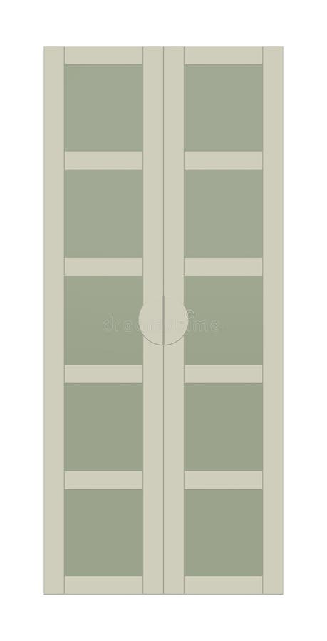 Estante para libros beige moderno libre illustration Estante para libros beige moderno libre illustration