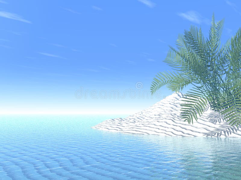 Estate tropicale royalty illustrazione gratis