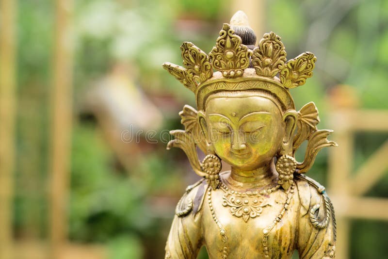 Estatua de Buda Amitayus de Tíbet Budismo, meditación fotografía de archivo libre de regalías Estatua de Buda Amitayus de Tíbet Budismo, meditación fotografía de archivo libre de regalías