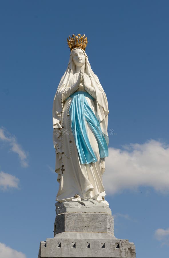 Estatua De La Virgen María, Lourdes