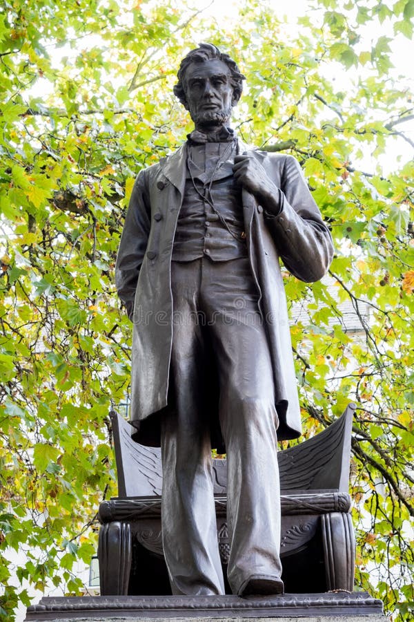 Estatua de presidente Abraham Lincoln fotos de archivo libres de regalías Estatua de presidente Abraham Lincoln fotos de archivo libres de regalías