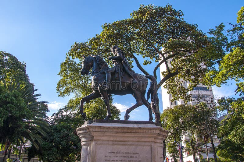 Estatua de Simon Bolivar imagen de archivo. Imagen de america 84084163