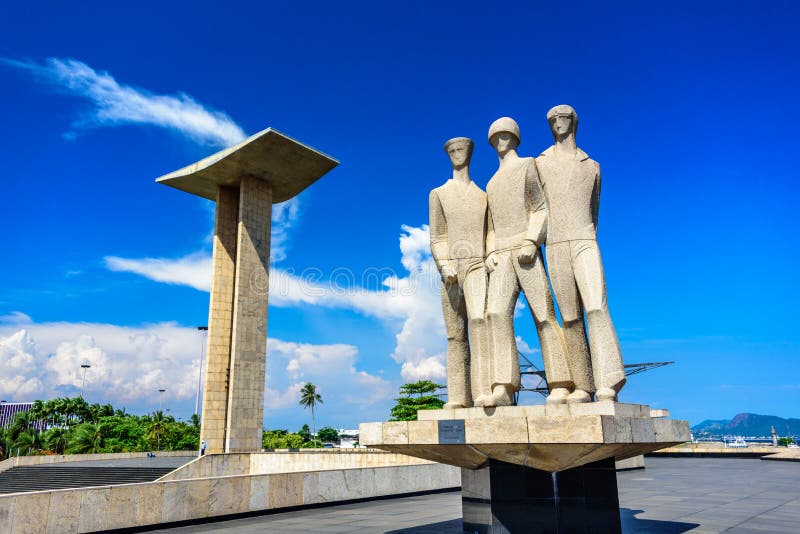 Resultado de imagen para monumento a los muertos de la segunda guerra mundial brasil