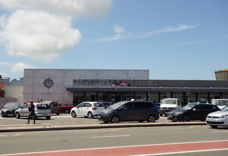 Estação de Calais Ville em Calais imagem de stock