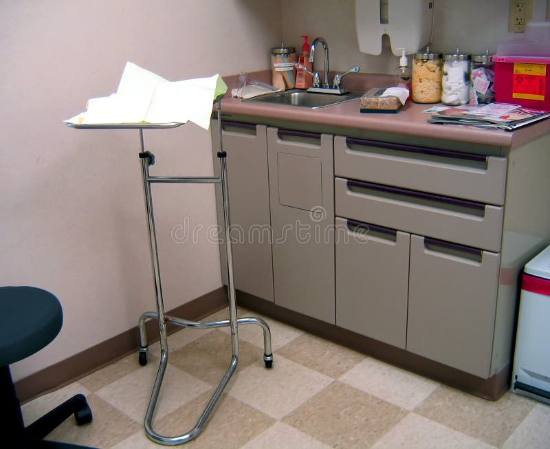 Download Estação de trabalho imagem de stock. Imagem de médico, fontes - 55789