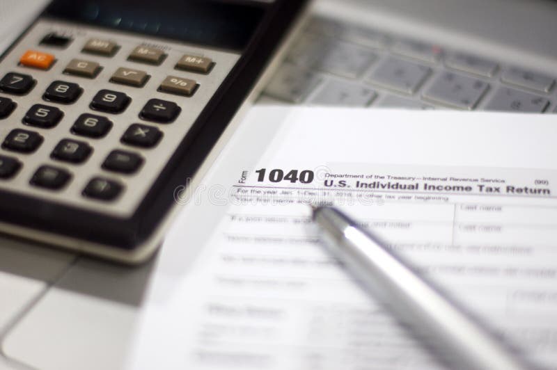 Estação do imposto fotografia de stock royalty free