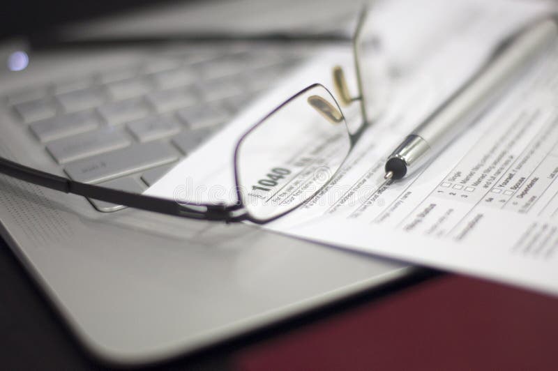 Estação do imposto fotografia de stock royalty free