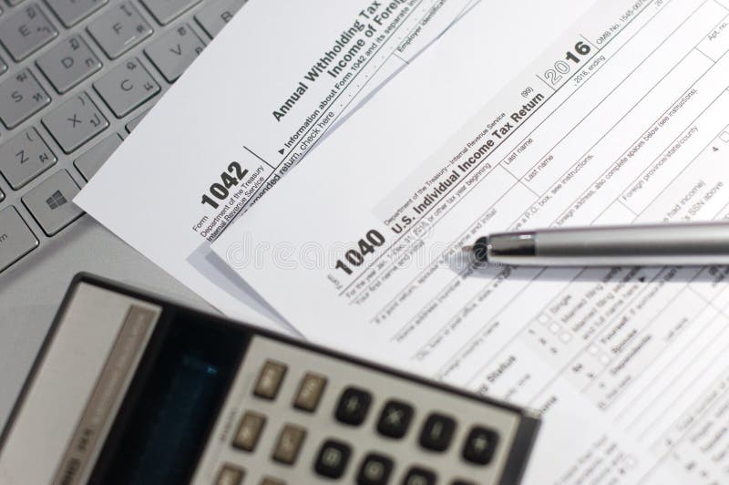 Estação do imposto fotos de stock