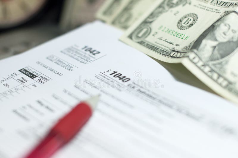 Estação do imposto fotos de stock royalty free