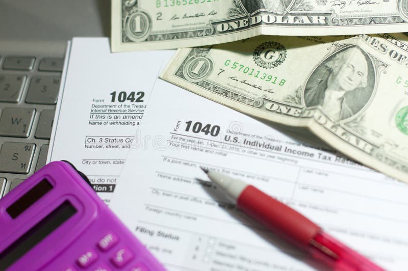 Estação do imposto imagem de stock royalty free