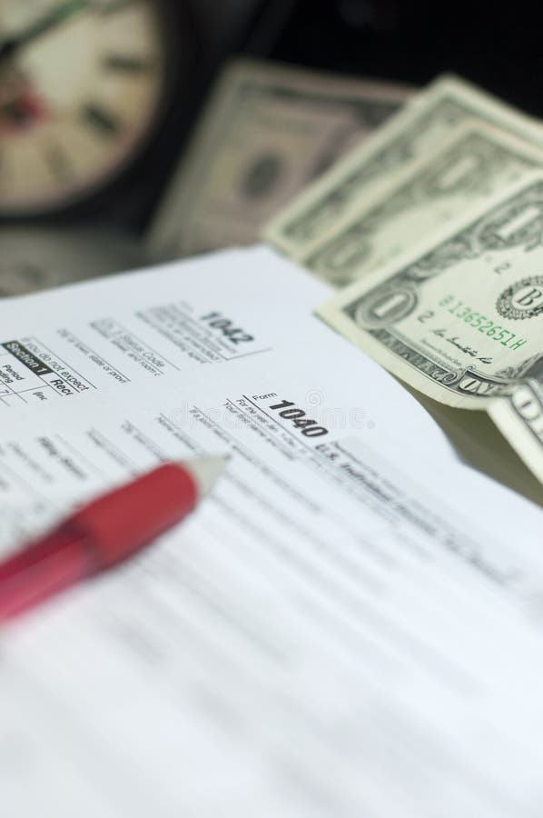 Estação do imposto foto de stock royalty free