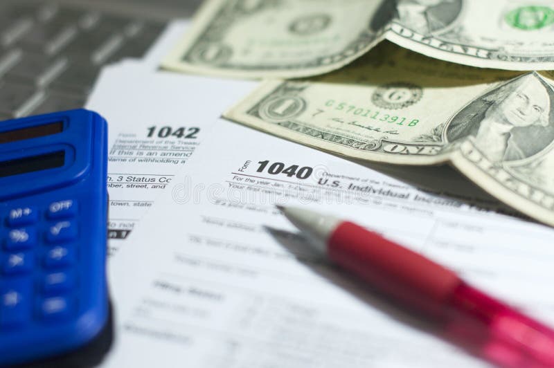 Estação do imposto foto de stock royalty free