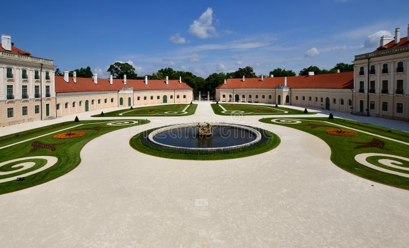 This is the most admired of the Esterházy homes, often called the Hungarian Versailles. Pillar column garden stock images, royalty-free photos and pictures