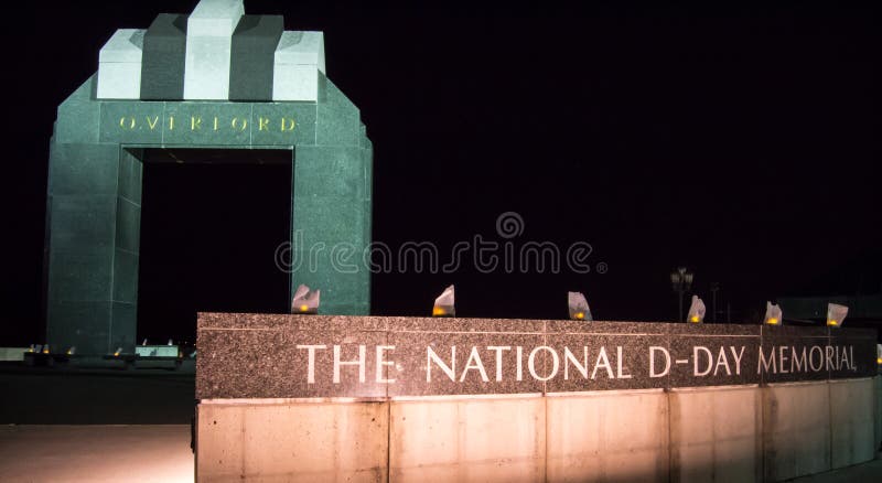 Estes Plaza and the Overlord Arch - National D-Day Memorial