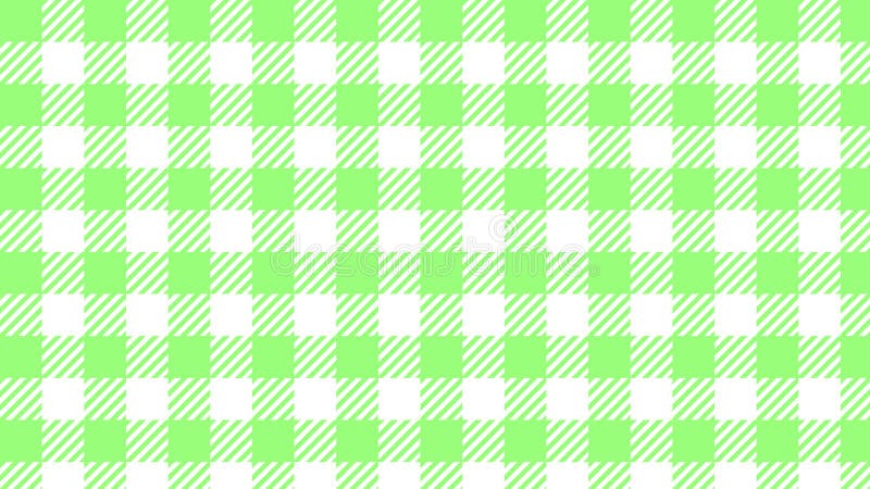 Estetiskt grönt tartan gingham plaid Checkers mönsterbild för bakgrundsbild för banderoll, papper, vykort för baksida royaltyfri illustrationer
