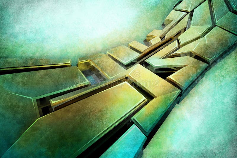 Estilo grafiti abstrato ilustração stock