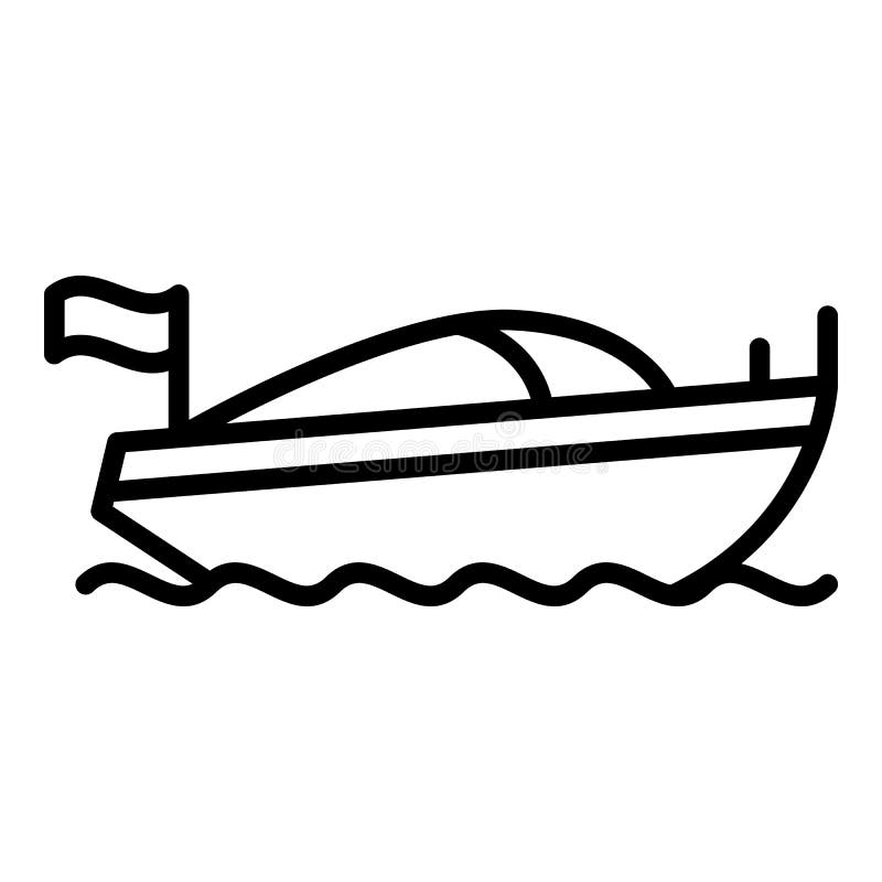 Estilo De Contorno Del Icono Del Barco De Rescate De Lesiones Ilustración  del Vector - Ilustración de equipo, urgente: 209296072