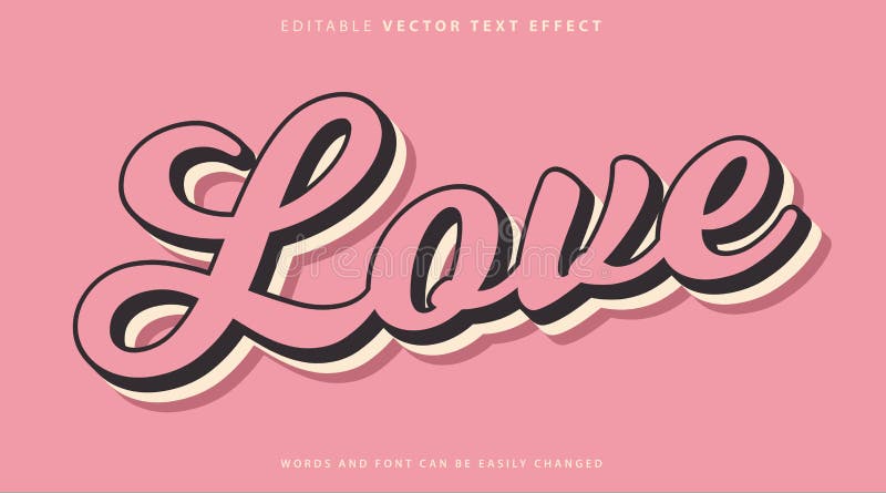 Estilo de efecto de texto totalmente editable ilustración del vector