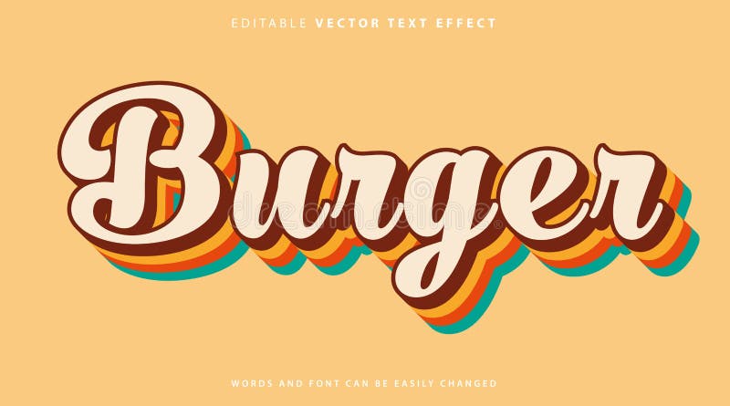 Estilo de efecto de texto totalmente editable libre illustration