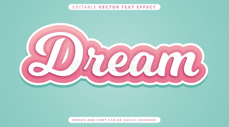 Estilo de efecto de texto totalmente editable libre illustration