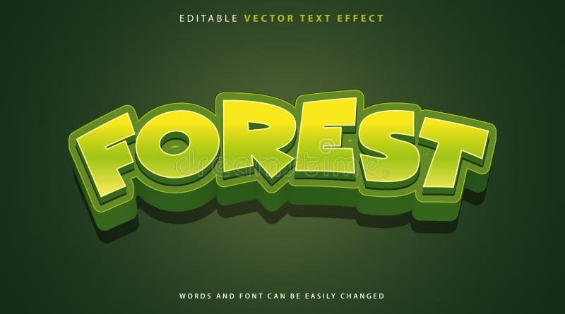 Estilo de efecto de texto totalmente editable libre illustration