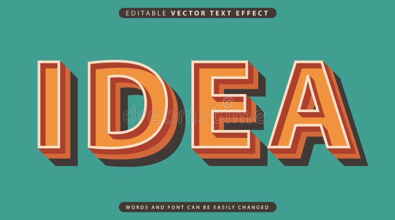 Estilo de efecto de texto totalmente editable ilustración del vector