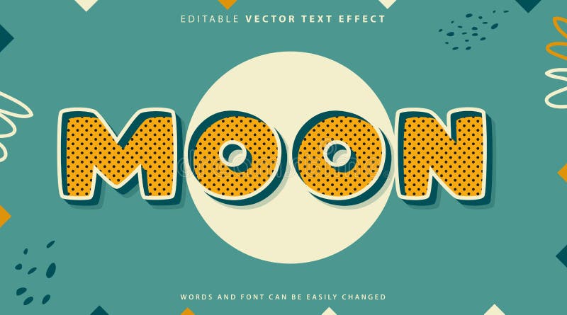 Estilo de efecto de texto totalmente editable ilustración del vector