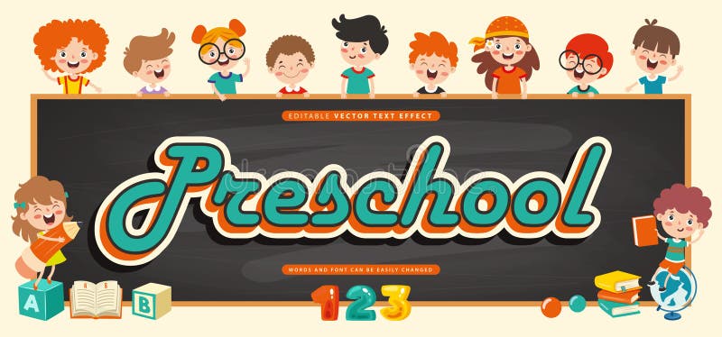 Estilo de efecto de texto totalmente editable libre illustration