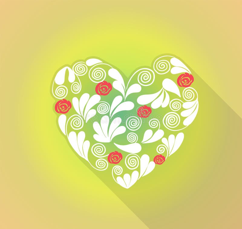 Estilo dibujado mano de la colección de la caligrafía del corazón ilustración del vector Estilo dibujado mano de la colección de la caligrafía del corazón ilustración del vector