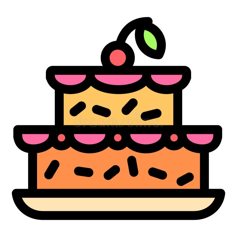 Bolo De Aniversário Simples Desenho Animado Plano Com Um Vetor Desenhado  Por Mãos Coloridas PNG , Padaria, Aniversário, Festa Imagem PNG e Vetor  Para Download Gratuito