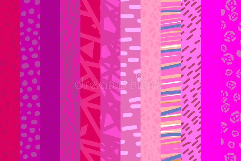Estilo exhausto del catoon del fondo de la pendiente del collage de la mano púrpura rosada del fondo libre illustration Estilo exhausto del catoon del fondo de la pendiente del collage de la mano púrpura rosada del fondo libre illustration