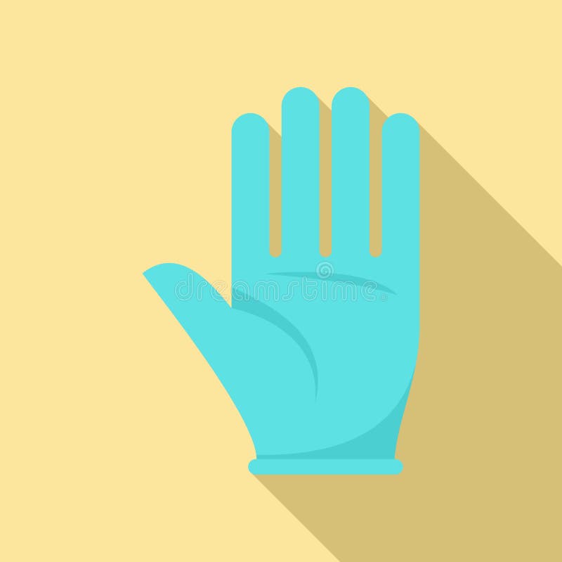 Survival glove icon. Flat illustration of survival glove vector icon for web design. Survival glove icon. Flat illustration of survival glove vector icon for web design