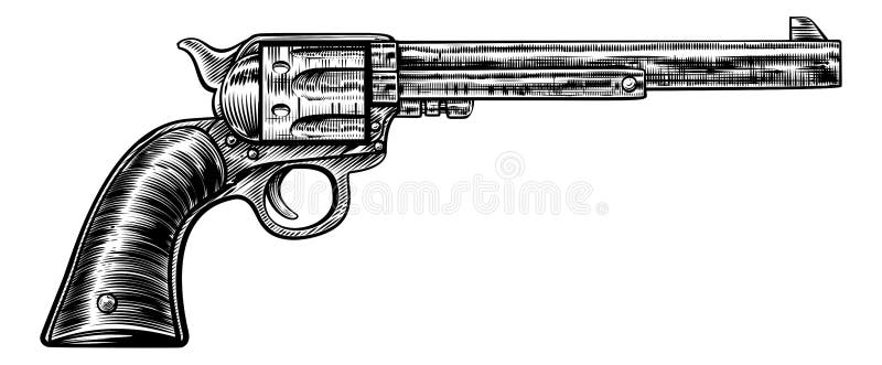 Ilustración Realista De Una Pistola Calibre 9 Mm De Plata Ilustraciones  svg, vectoriales, clip art vectorizado libre de derechos. Image 30741426