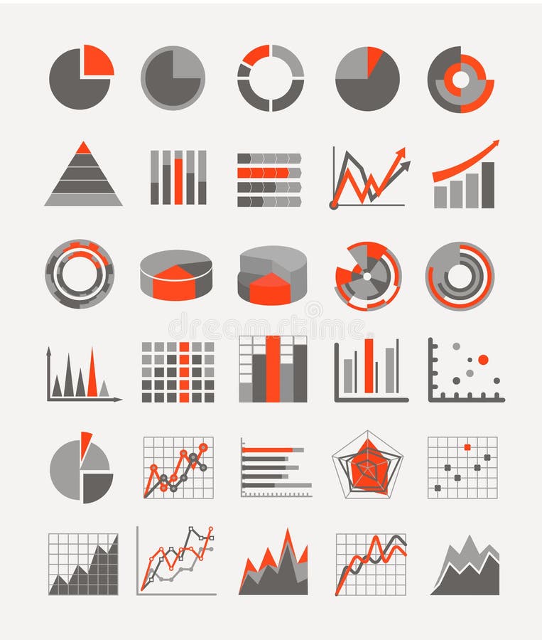Estimations et diagrammes graphiques d'affaires illustration stock Estimations et diagrammes graphiques d'affaires illustration stock