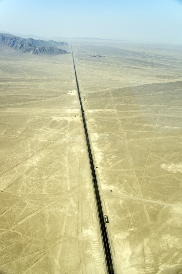 Estrada pan-americano, Nazca, Peru